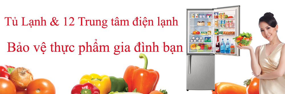 Tủ lạnh và 12 trung tâm điện lạnh bảo vệ thực phẩm gia đình bạn Tủ lạnh và 12 trung tâm điện lạnh bảo vệ thực phẩm gia đình bạn