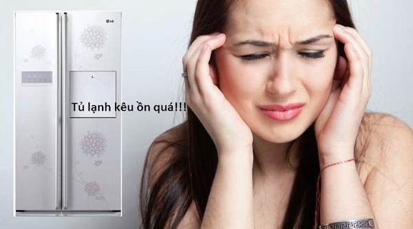 Sửa tủ lạnh LG rung mạnh và kêu to